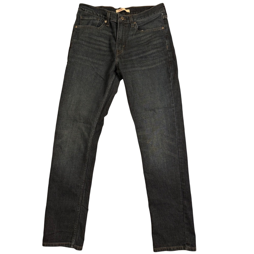 Levi Strauss Signature Mens Slim Fit Dark Wash Denim Jeans‎ 30x29